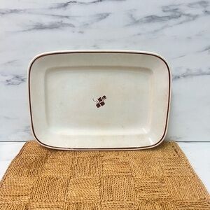 Vintage platter Anthony Shaw & son farmhouse decor
